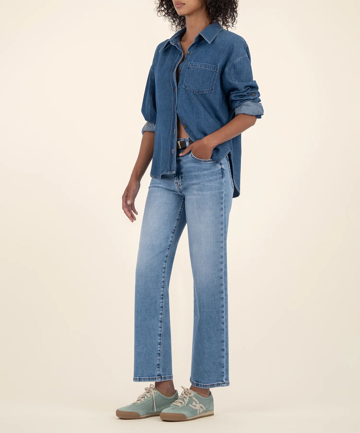 Charlotte High-Rise Wide Leg - Incontestable Wash