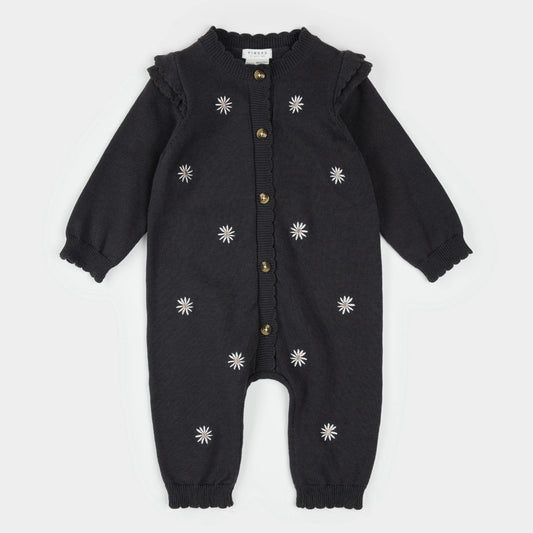 Knit Sweater Playsuit - Daisy