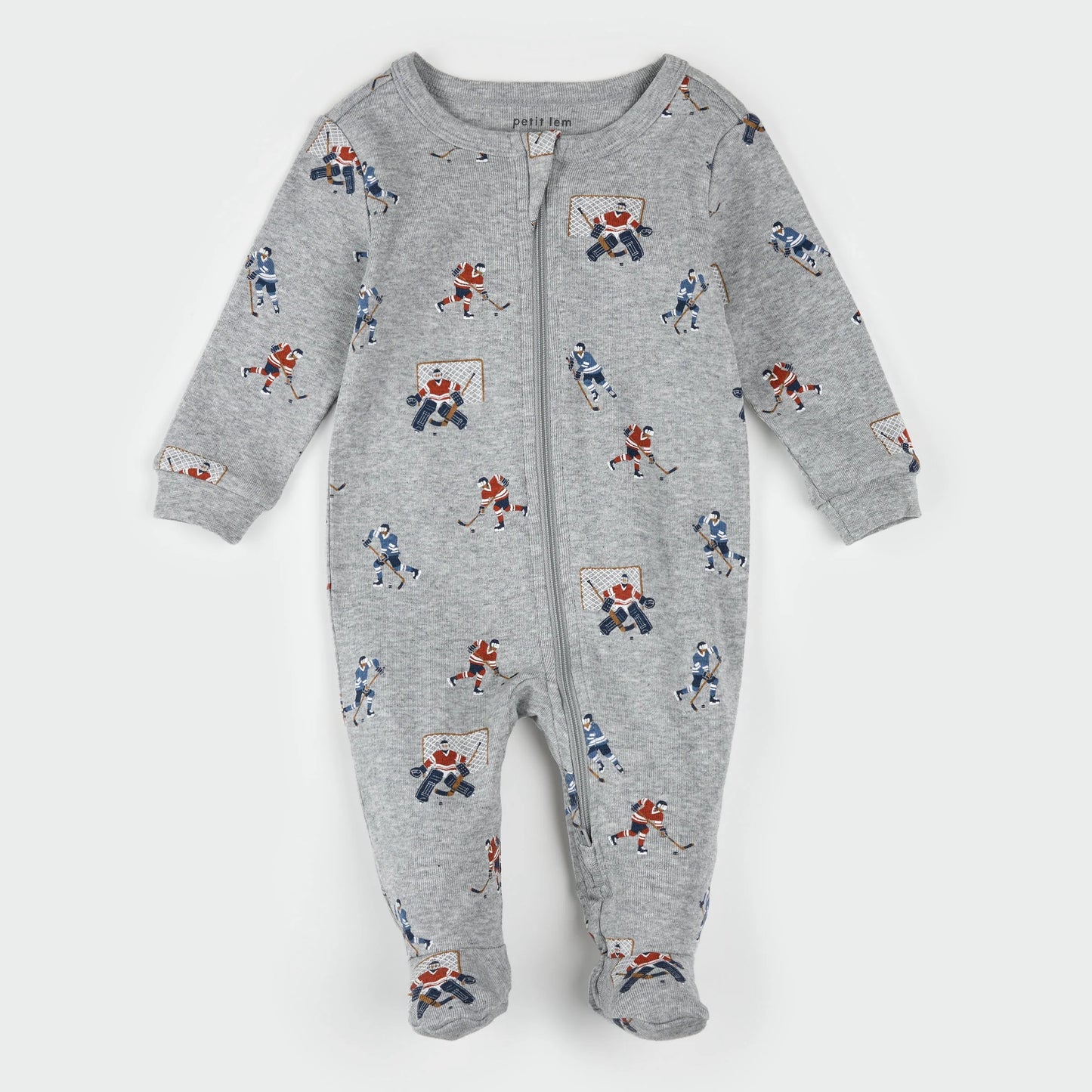 Footed Sleeper - Hockey