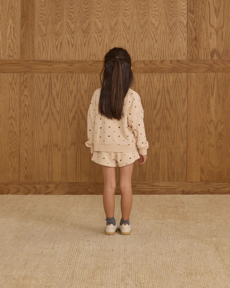 Boxy Pullover - Hearts