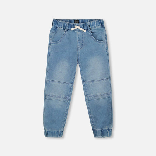 French Terry Jogger Pants - Light Denim