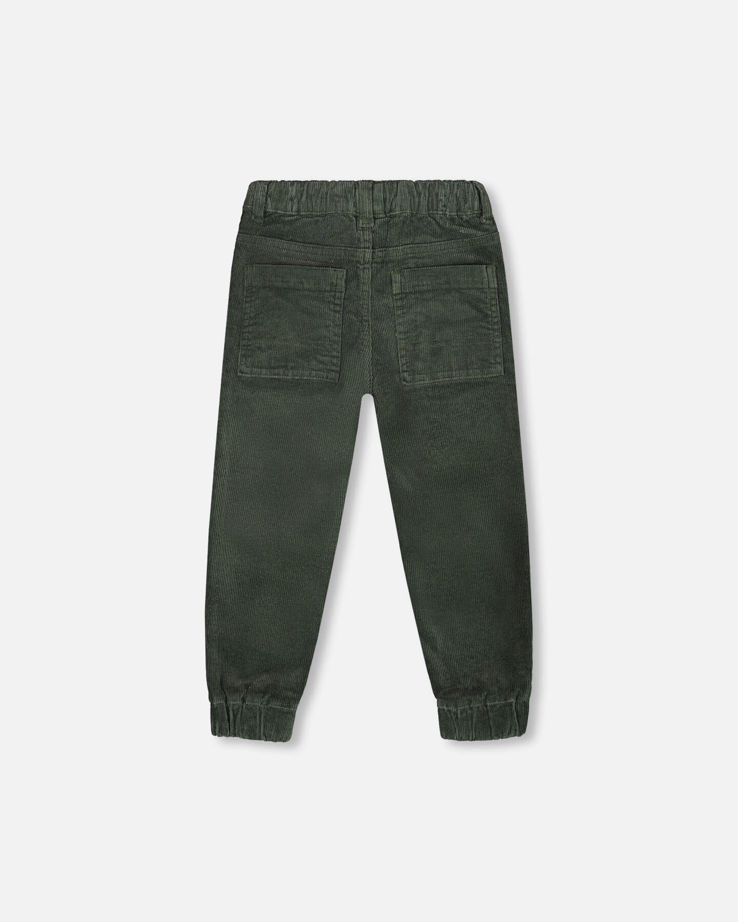 Corduroy Jogger Pants - Forest Green