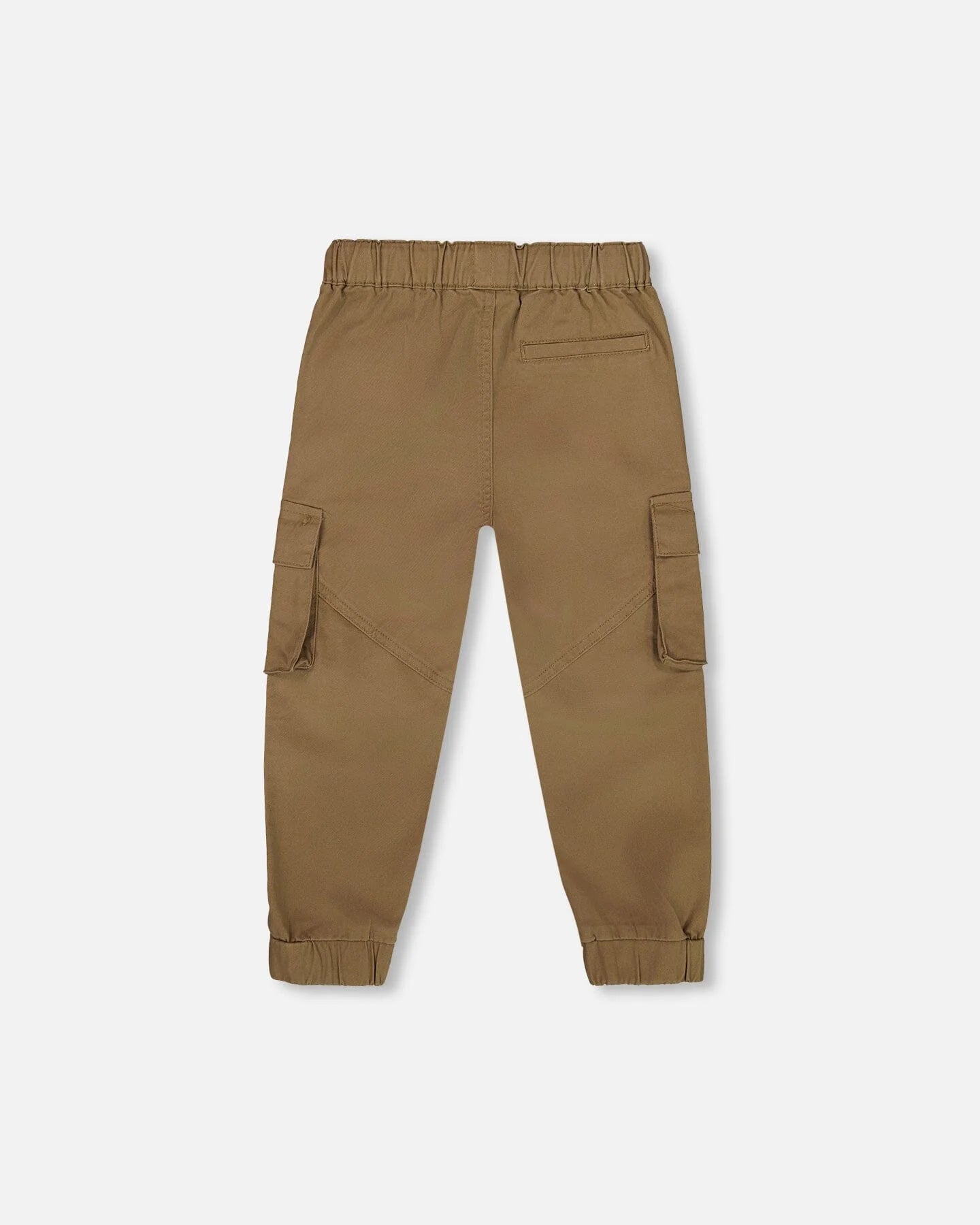Twill Cargo Jogger Pants - Khaki