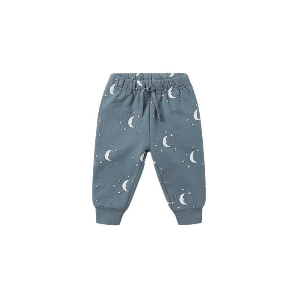 Relaxed Fleece Sweatpant - Silver Moons