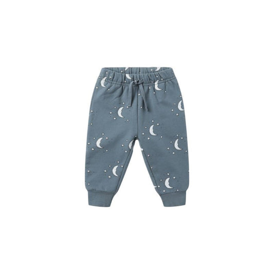 Relaxed Fleece Sweatpant - Silver Moons