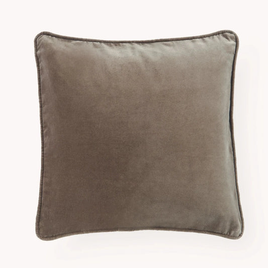 Velvet Pillow - Truffle