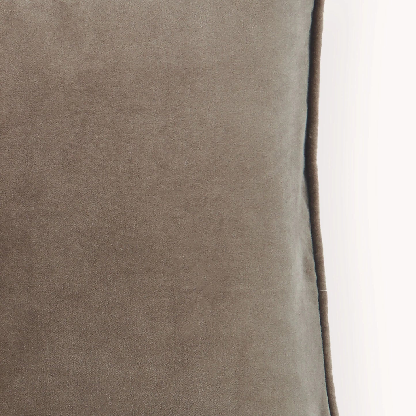 Velvet Pillow - Truffle