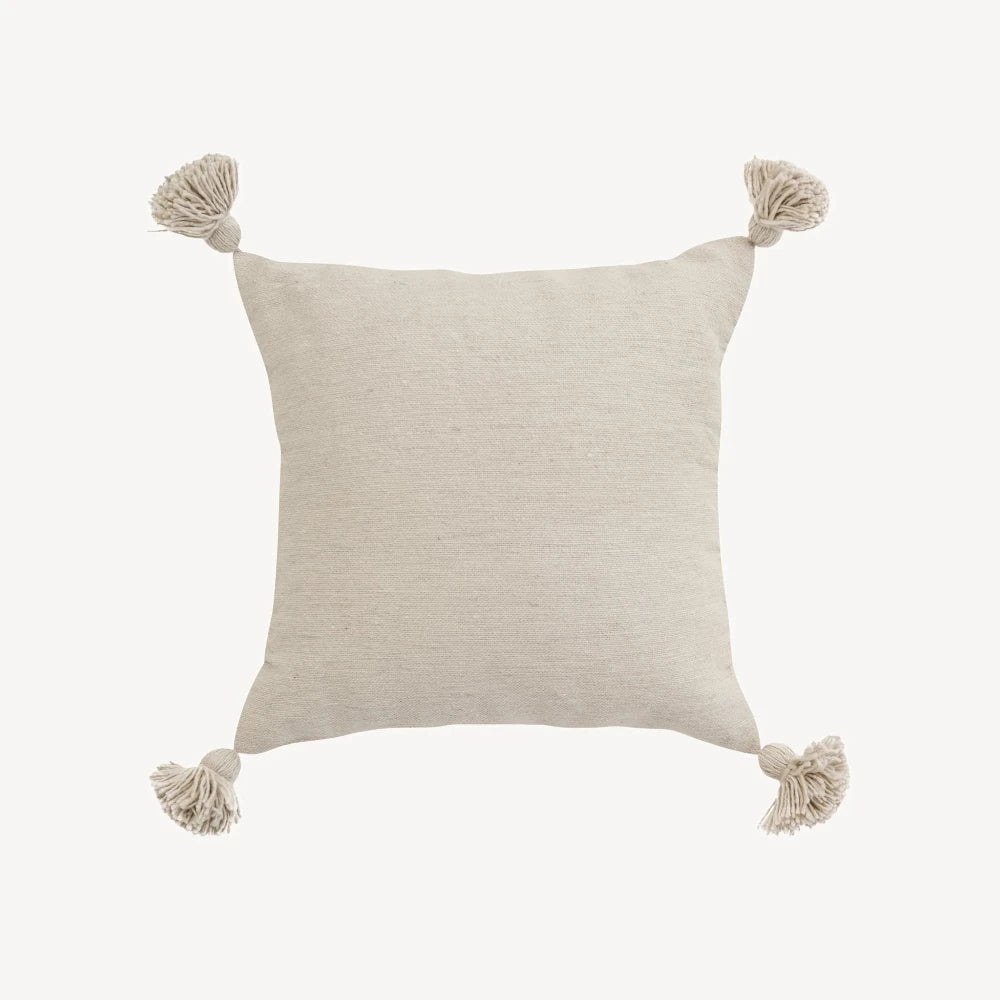 Moroccan Pillow - Beige