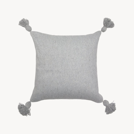 Moroccan Pillow - Light Grey