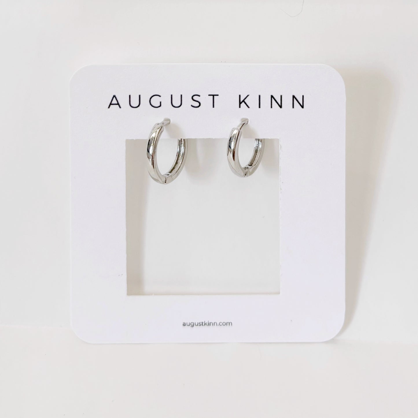 Silver Hoops - Mini