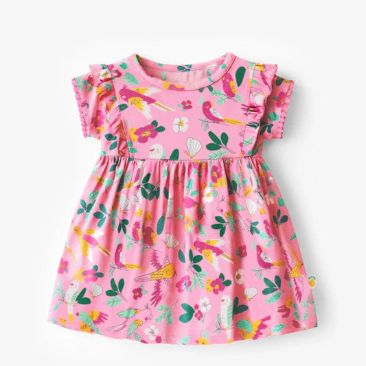 Pink Dress - Tropical