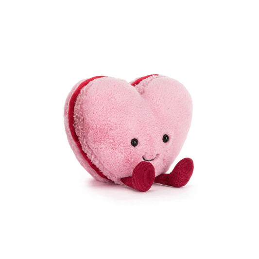 Amuseables Colette Heart Macaron - Pink