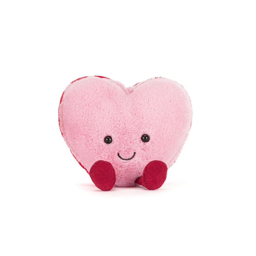 Amuseables Colette Heart Macaron - Pink