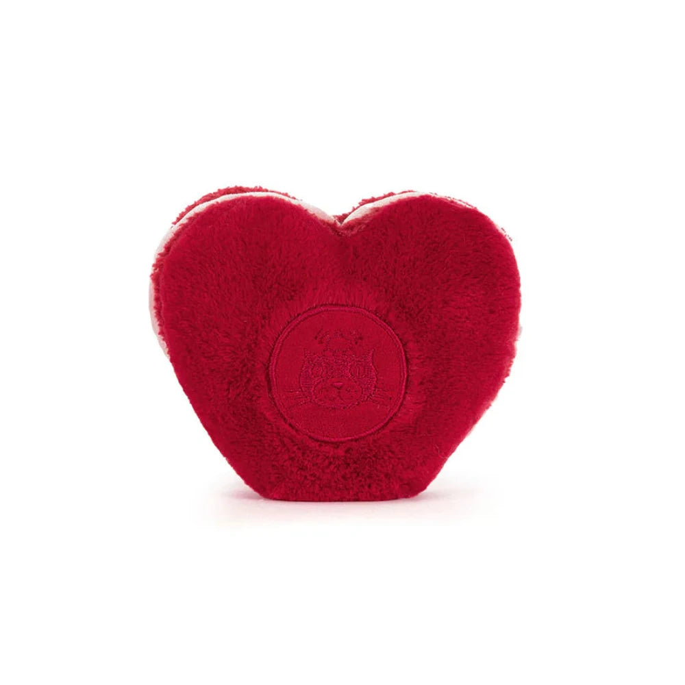 Amuseables Arlette Heart Macaron - Red