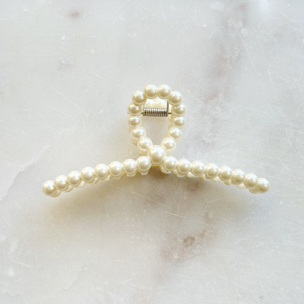 Pearl Claw Clip - Twist