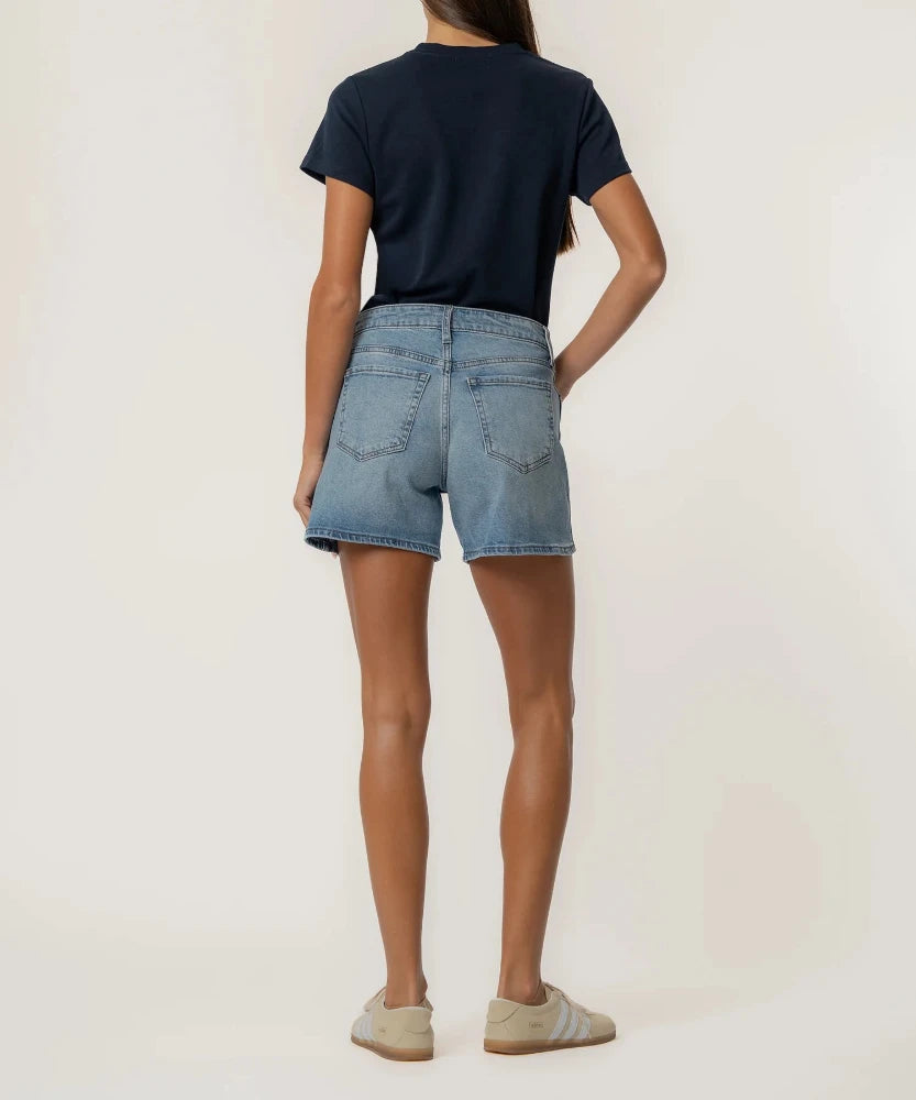Jane High Rise Jean Short - Peaceful Wash