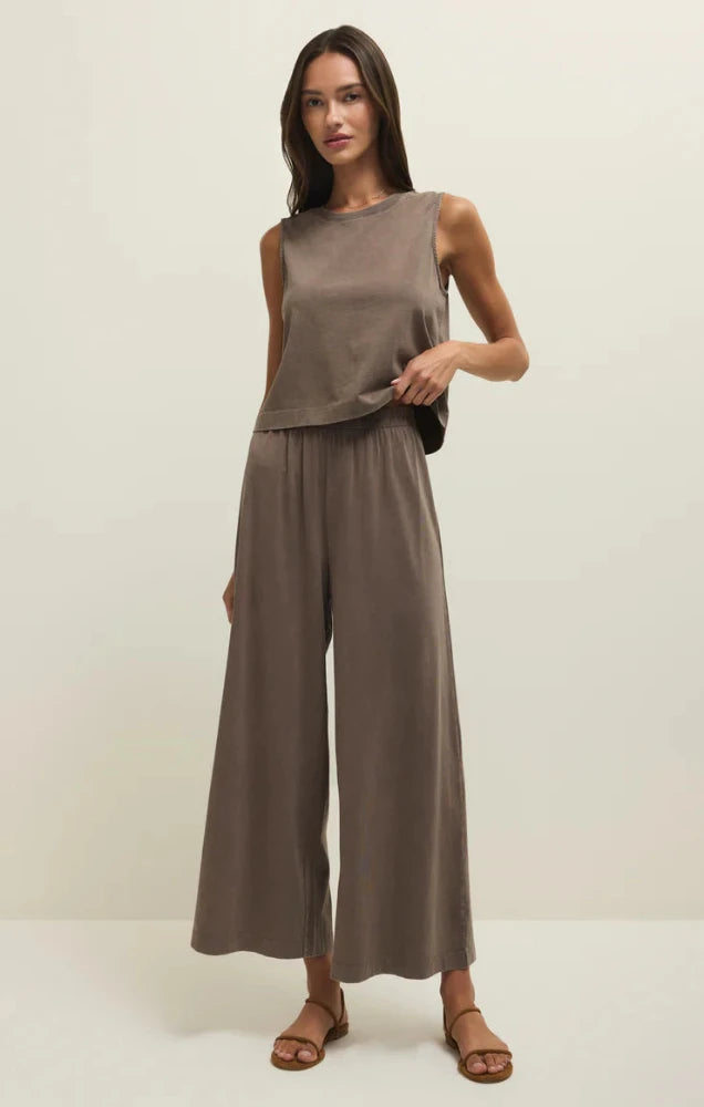 Sloane Jersey Tank - Perfectly Taupe