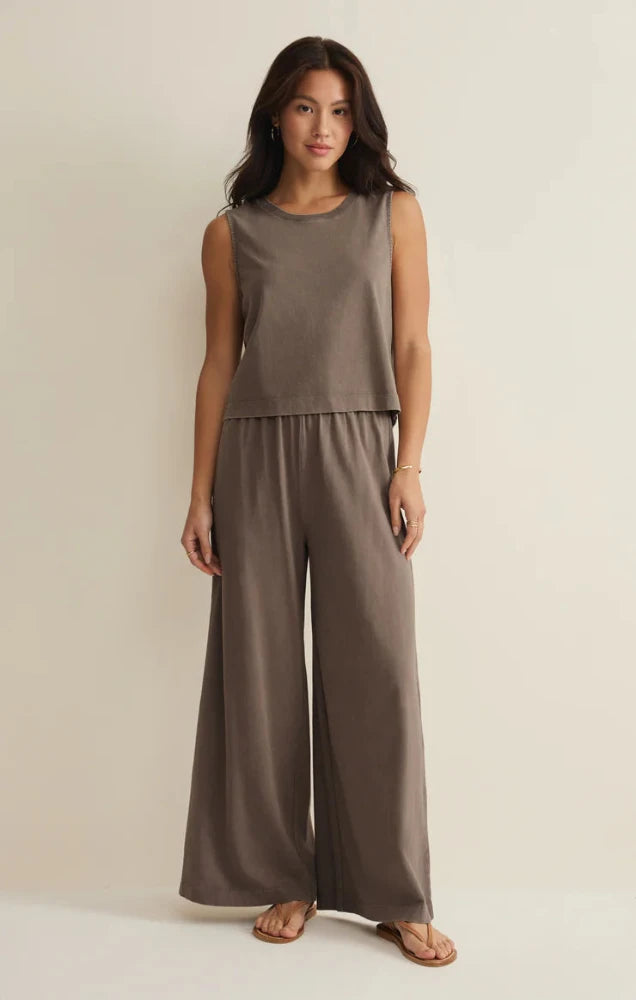 Sloane Jersey Tank - Perfectly Taupe