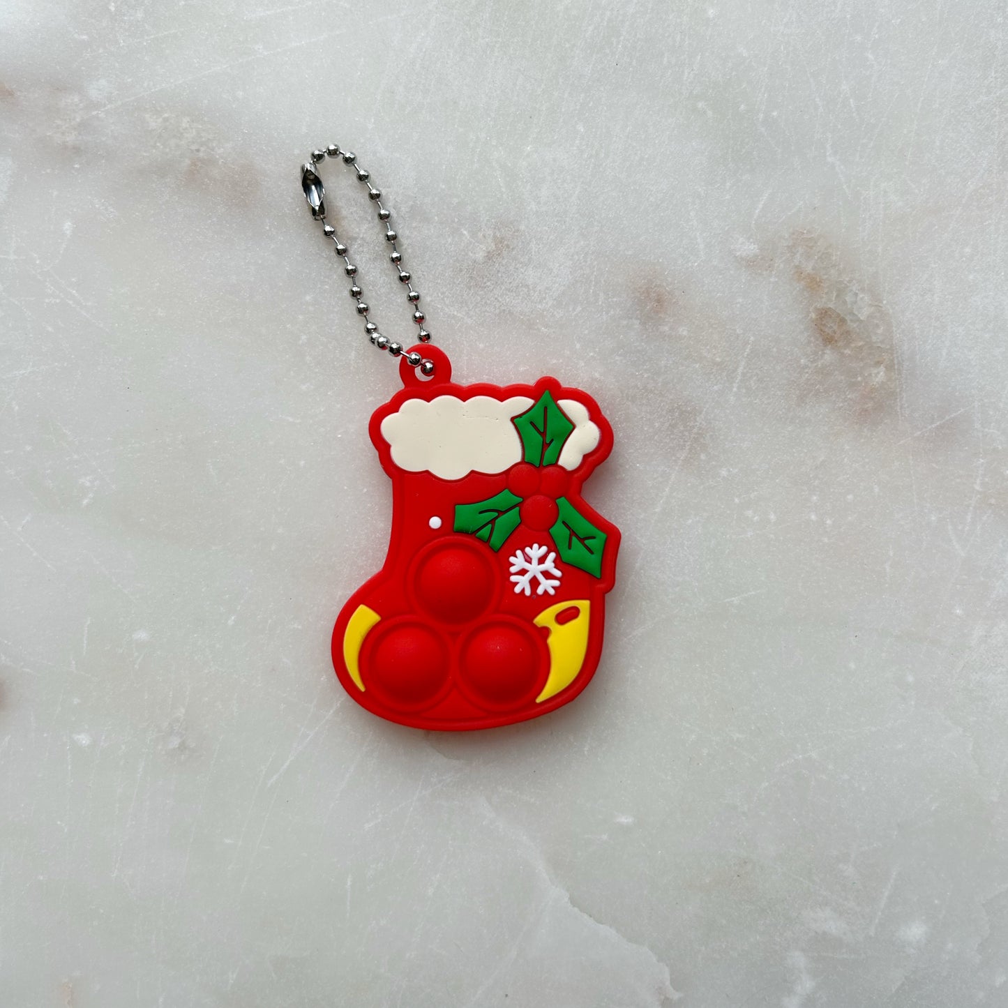 Holiday Pop-it Keychain