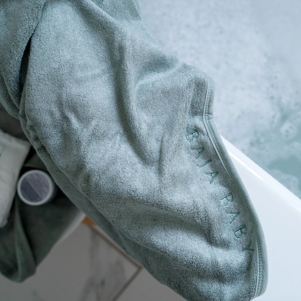 Hooded Towel - Sage