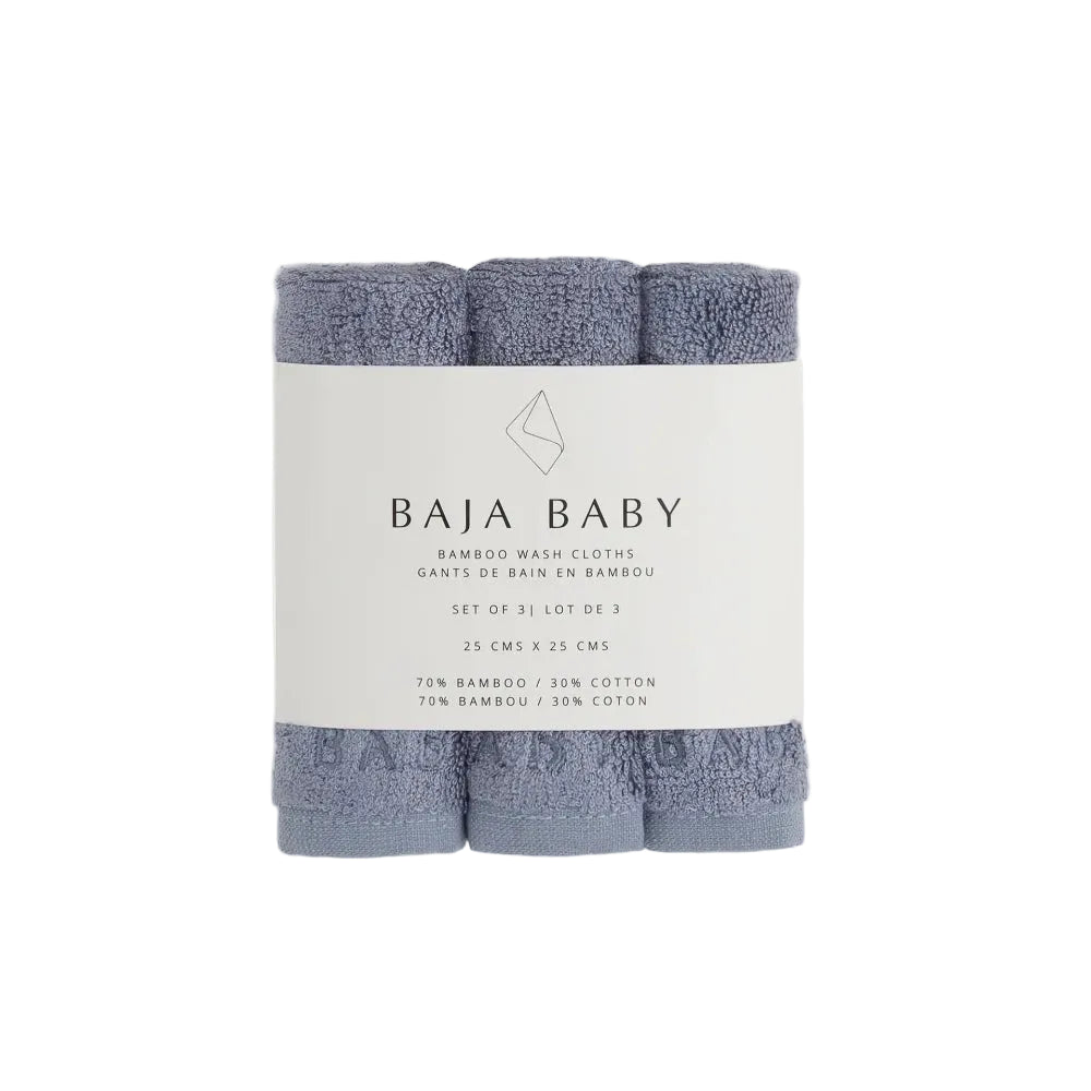Washcloth (3 pack) - True Blue