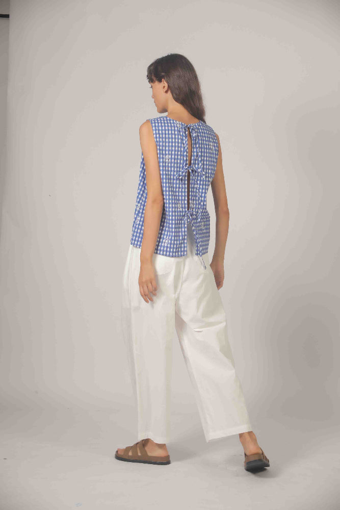 Cotton Pants - White