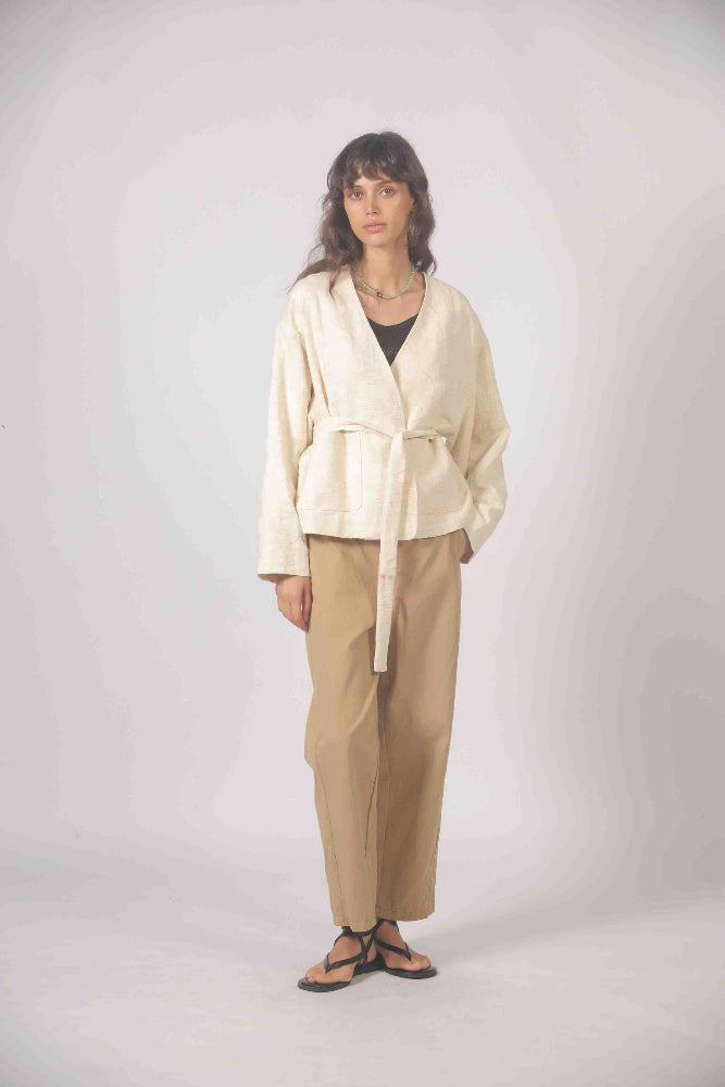 Cotton Pants - Camel