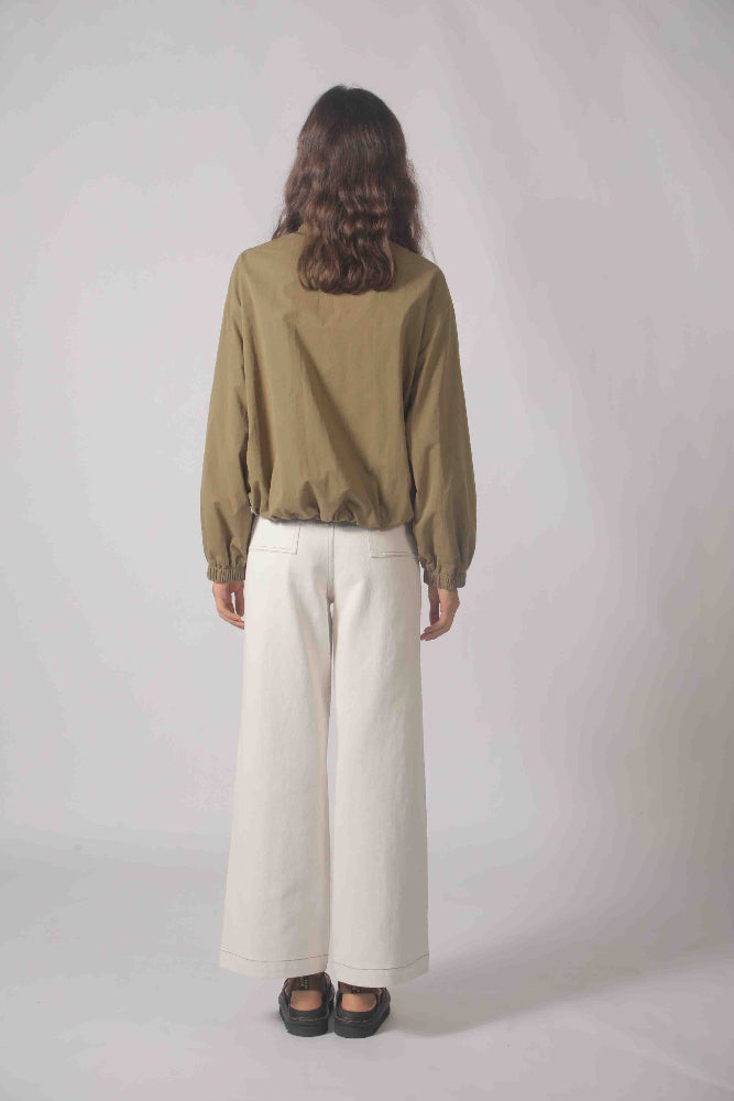 Bomber Jacket - Khaki Green