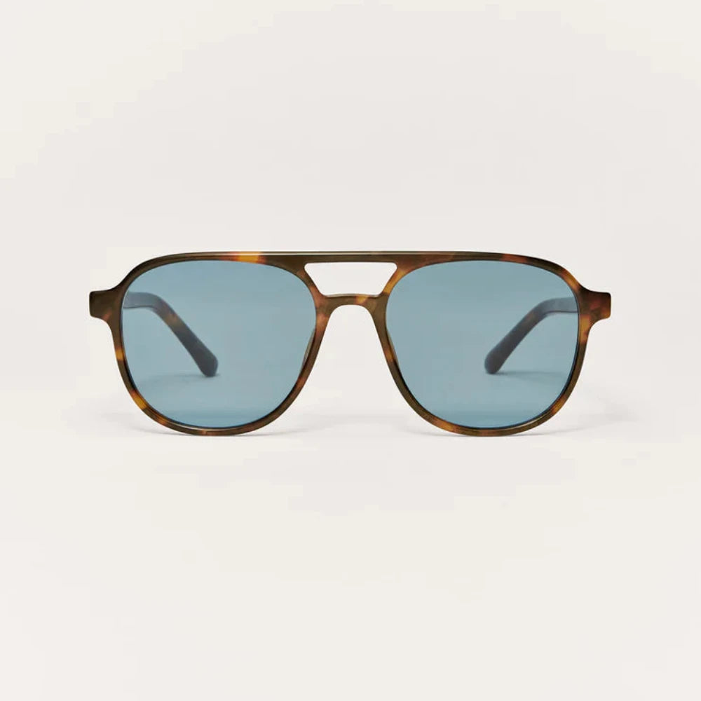 The Tourist (Brown Tortoise) - Blue Polarized