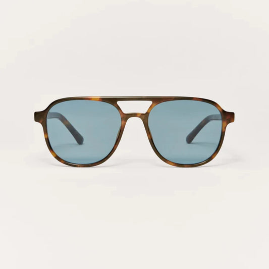 The Tourist (Brown Tortoise) - Blue Polarized