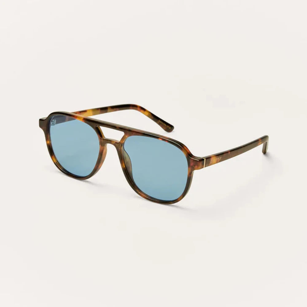 The Tourist (Brown Tortoise) - Blue Polarized
