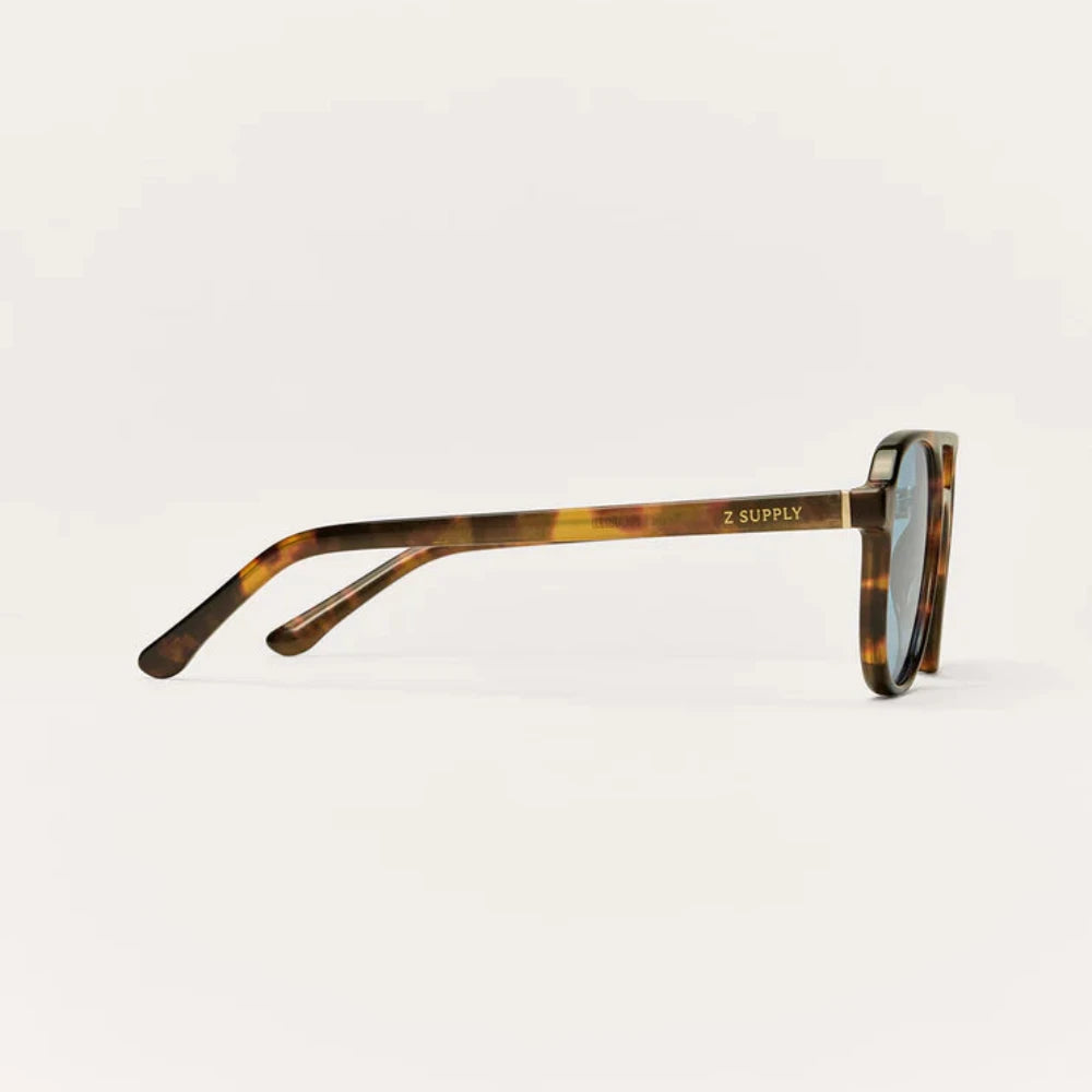 The Tourist (Brown Tortoise) - Blue Polarized