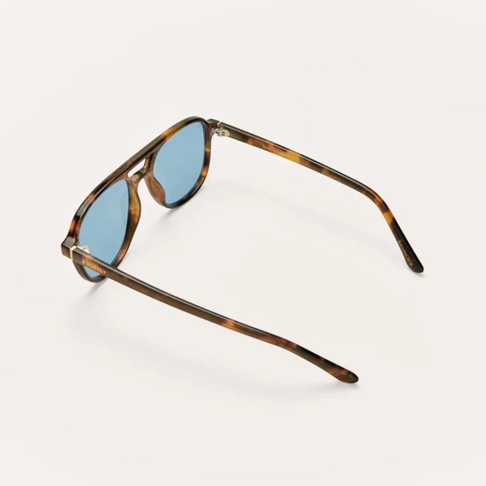 The Tourist (Brown Tortoise) - Blue Polarized