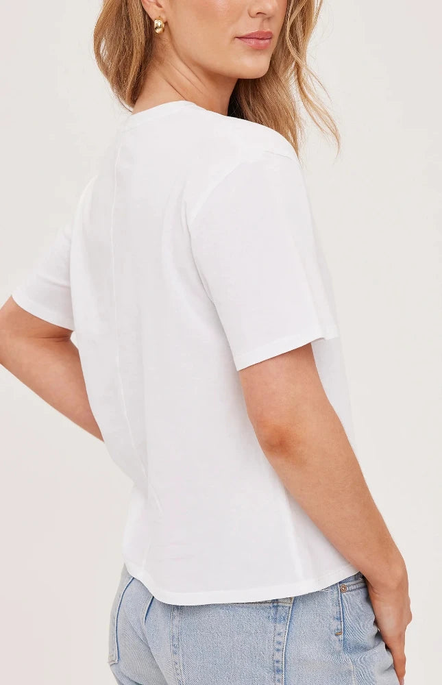 Brigette Cotton T-Shirt - White