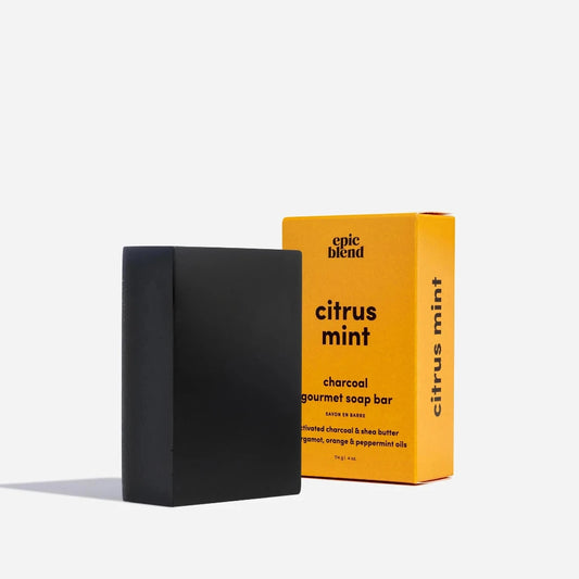 Bar Soap - Citrus Mint Charcoal