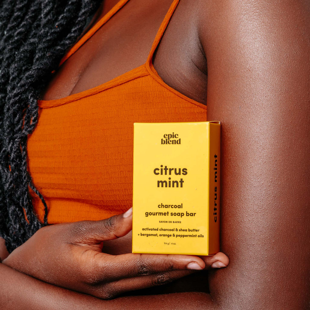 Bar Soap - Citrus Mint Charcoal