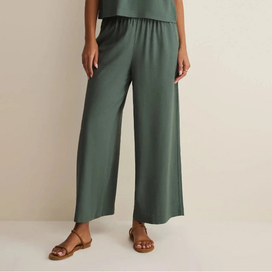 Scout Linen Pant - Everglade