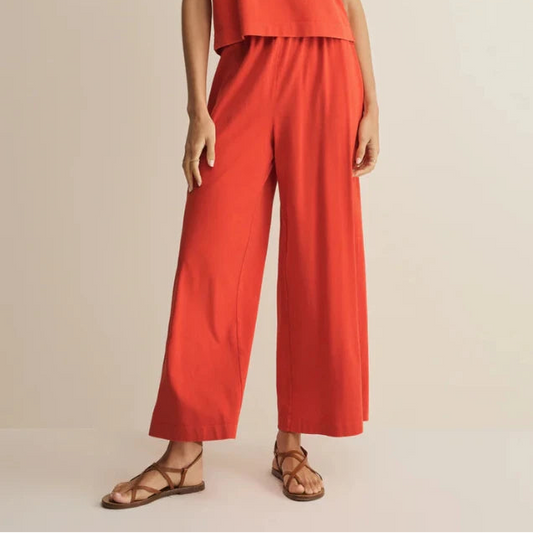 Scout Jersey Crop Pant - Lychee