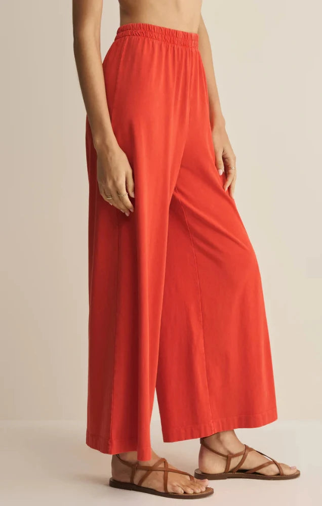 Scout Jersey Crop Pant - Lychee