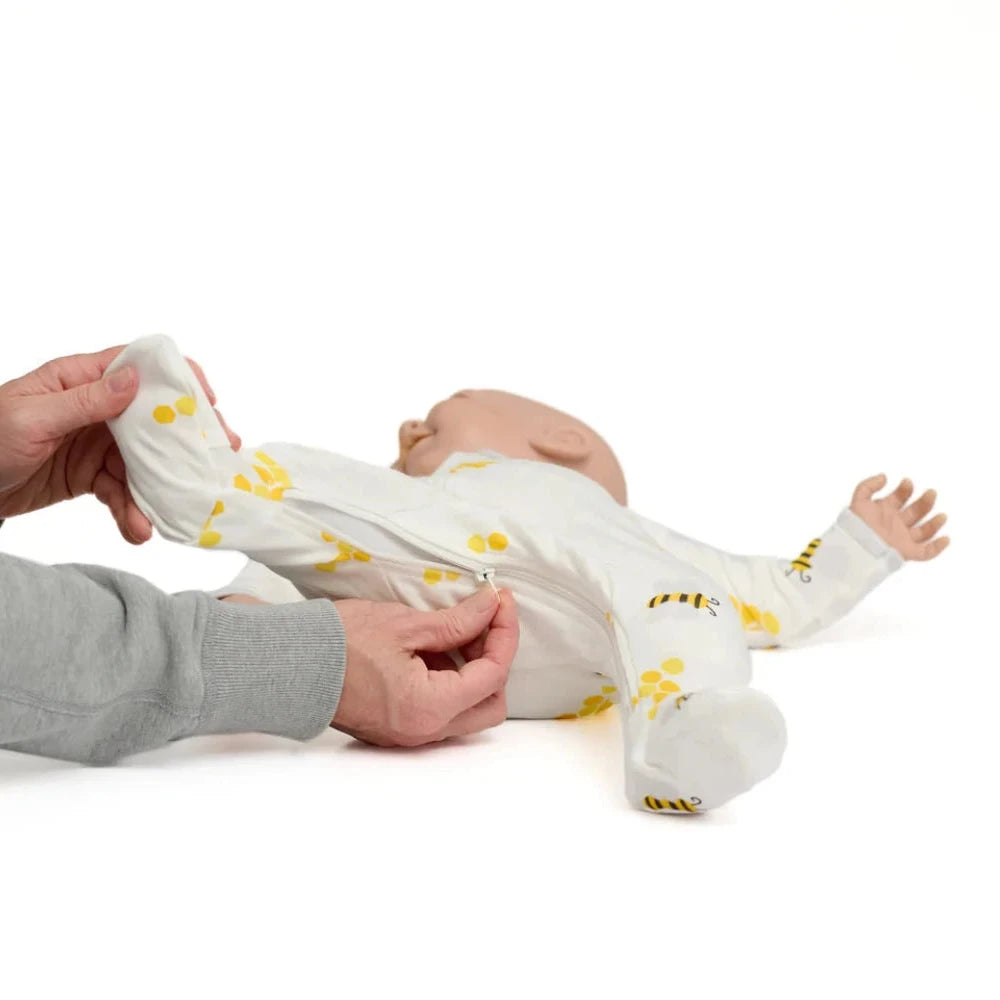 Organic Cotton Sleeper - Bee Happy