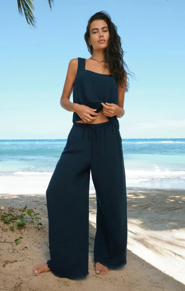 Soren Linen Pant - Eclipse