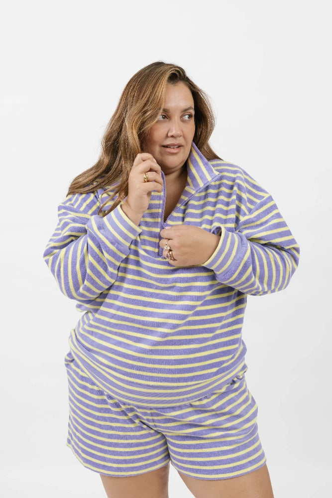 Kaitlyn Terry Top - Lilac/Sunshine