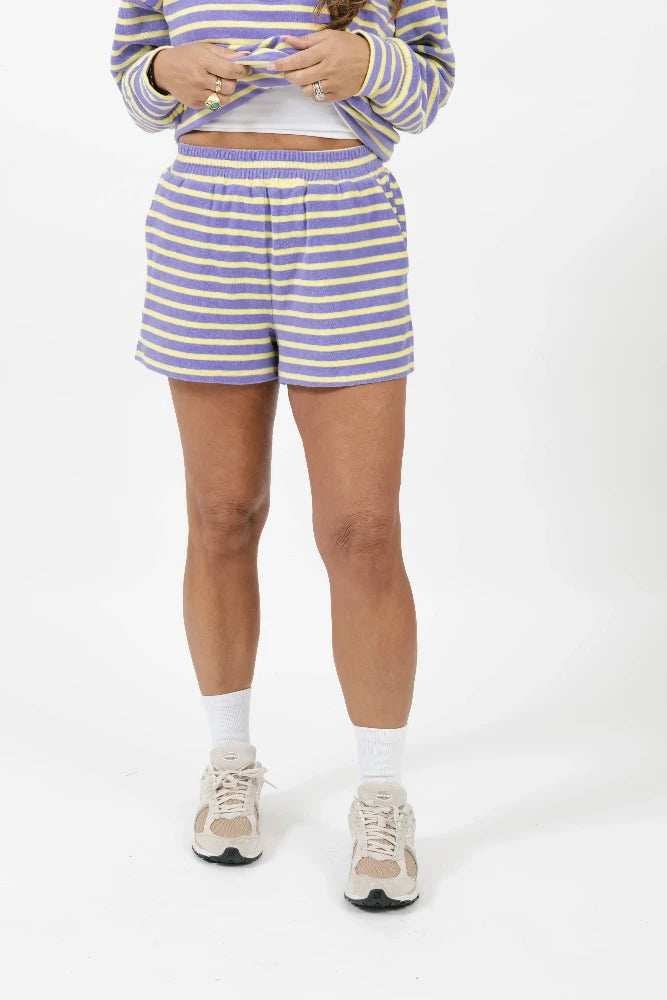Kaitlyn Terry Shorts - Lilac/Sunshine