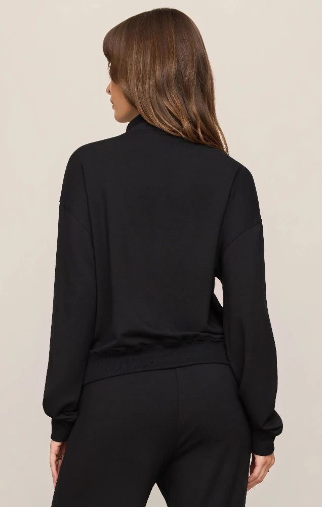 Gate Check Modal Sweatshirt - Black