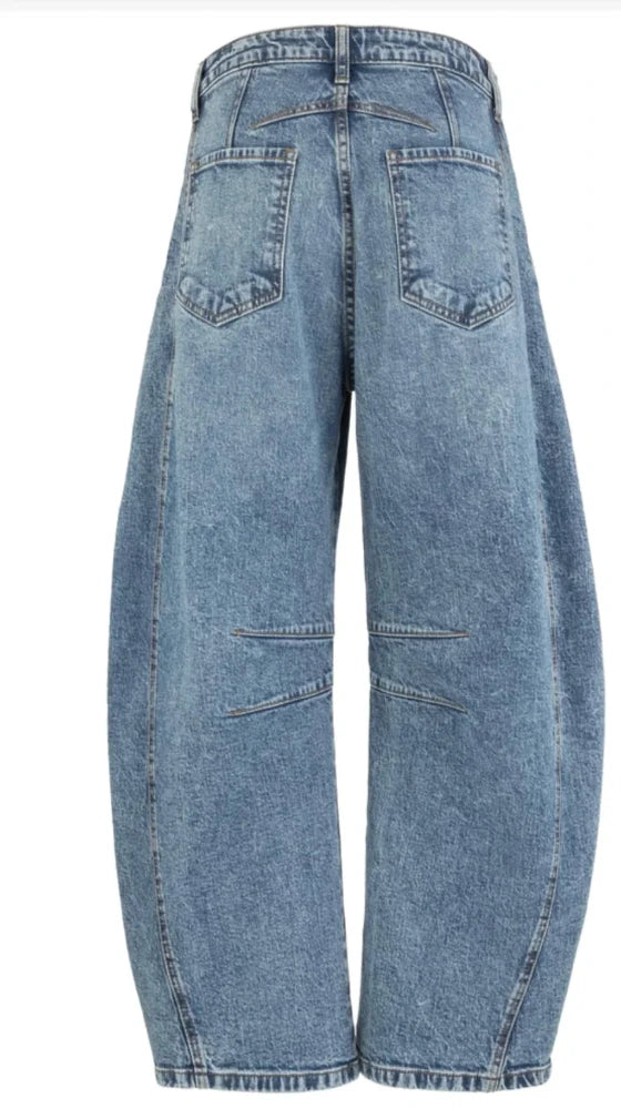 Ashlyn Horseshoe Wide Leg - Admirer Wash