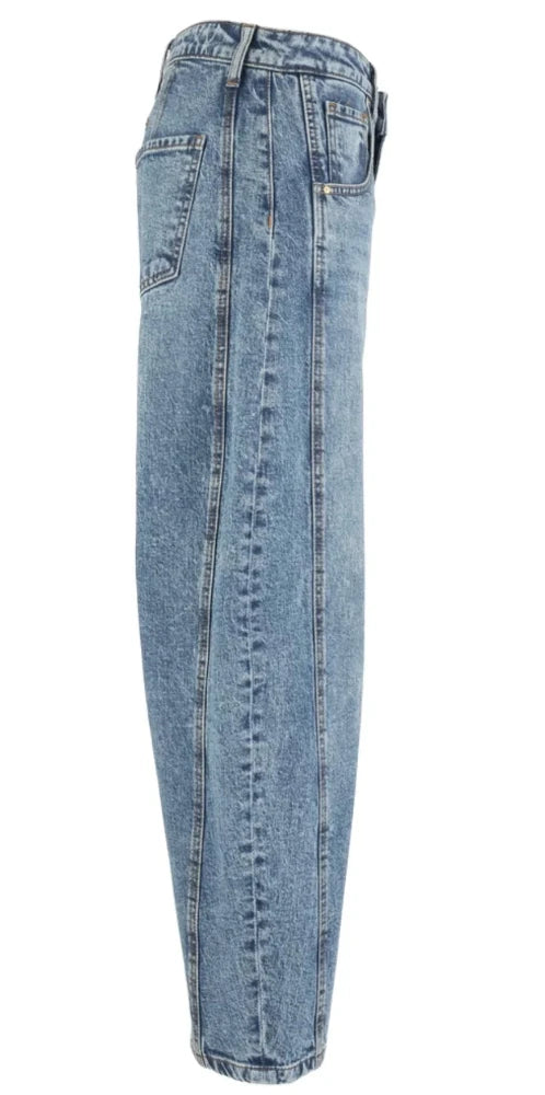 Ashlyn Horseshoe Wide Leg - Admirer Wash