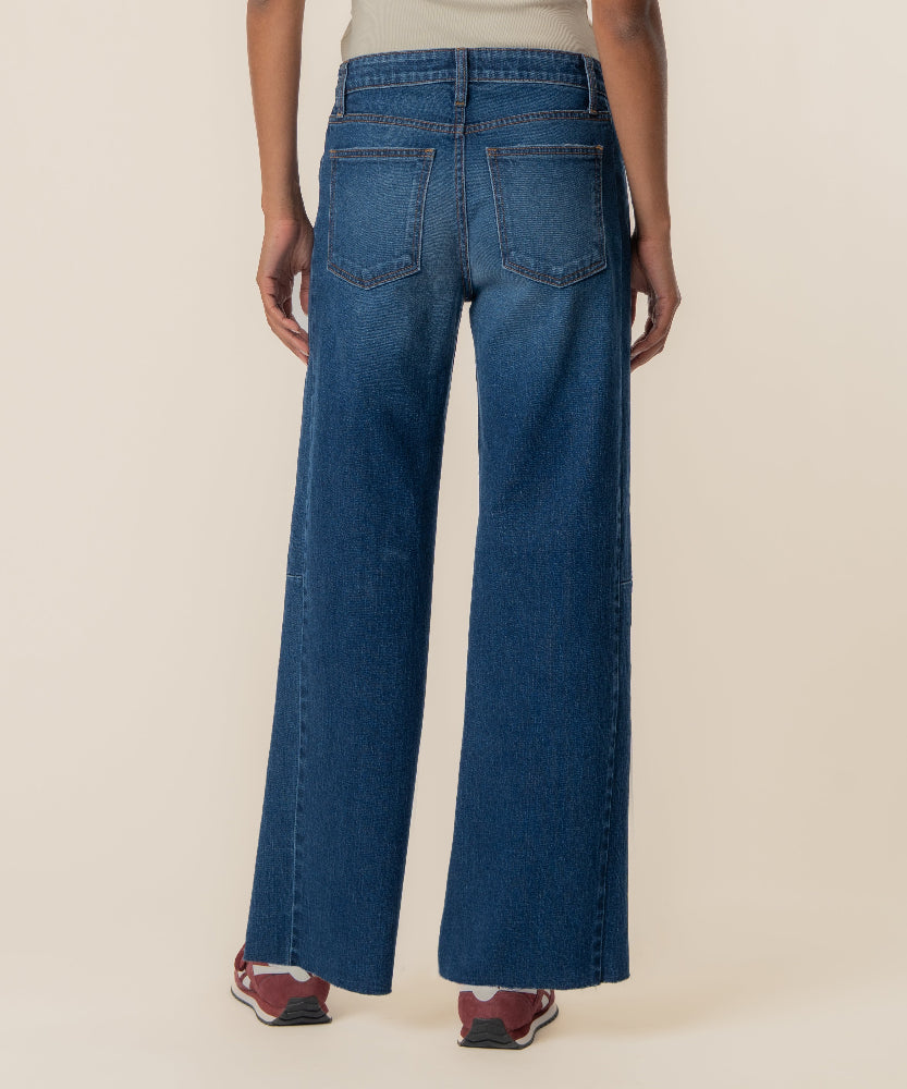 Meg High Rise Wide Leg - Curator Wash