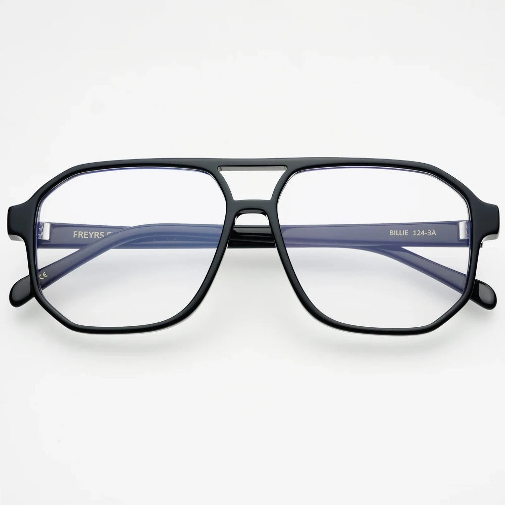 Billie Blue Light Glasses - Black