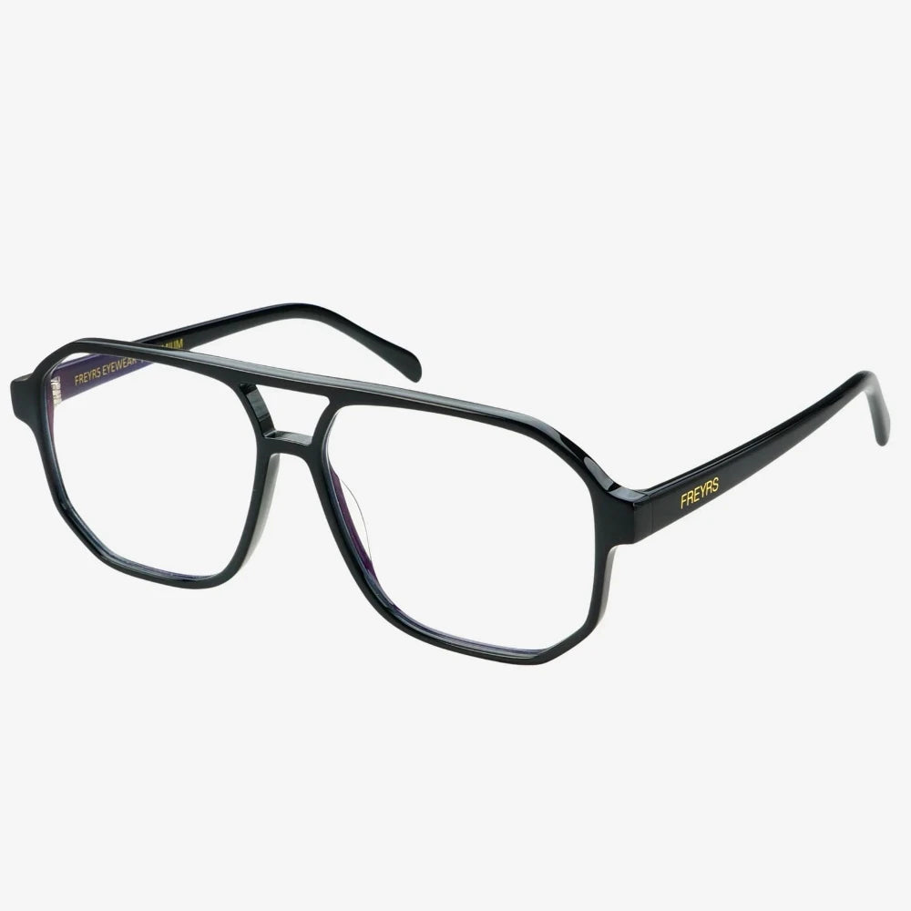 Billie Blue Light Glasses - Black