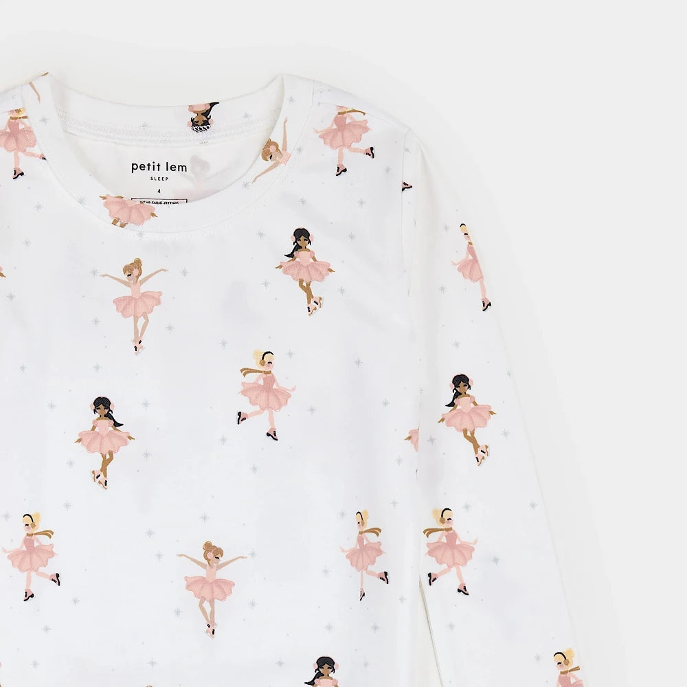 Two Piece Pajama Set - Starlight Skaters
